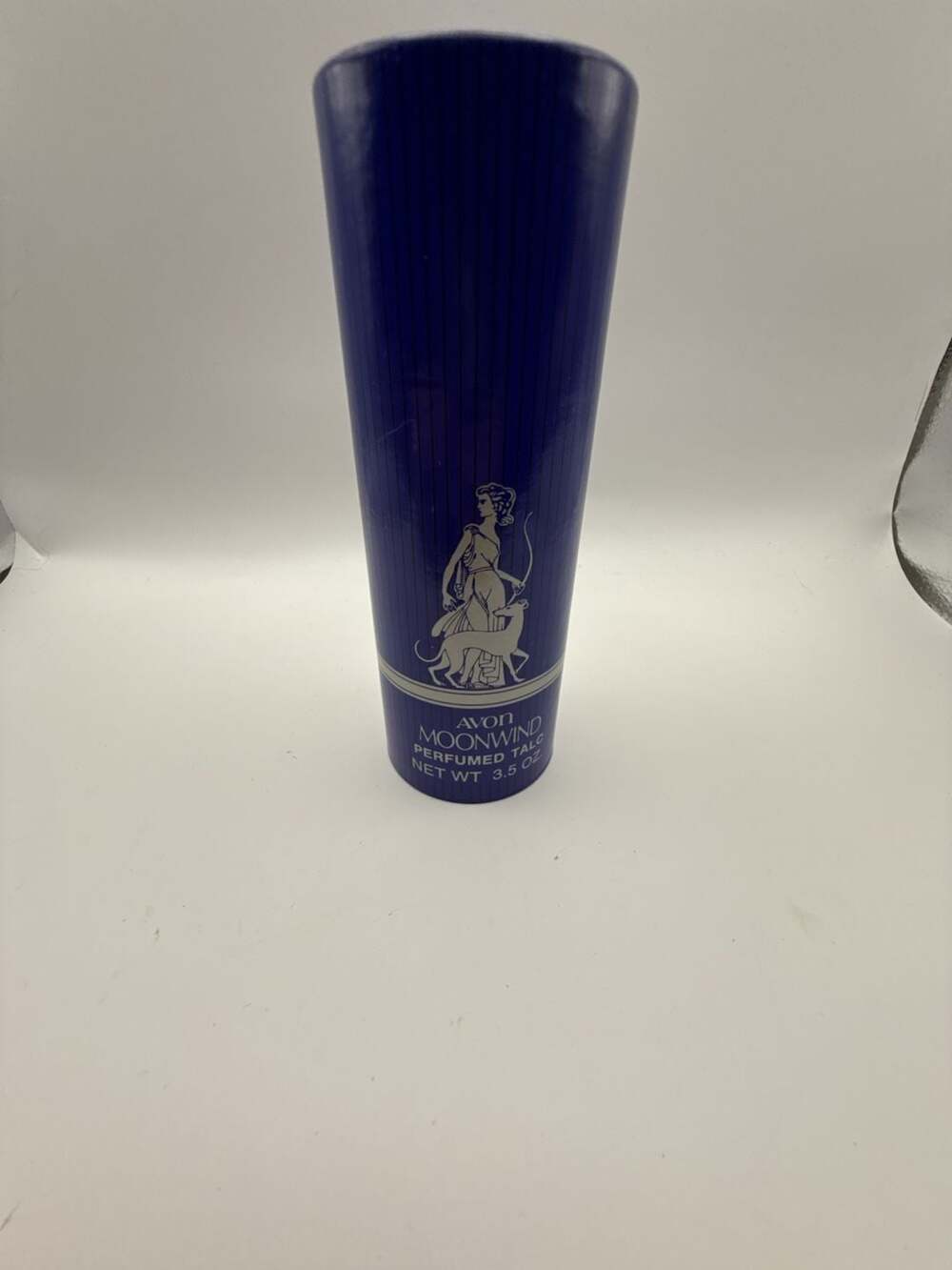 Vintage Avon Moonwind Perfumed Talc 3.5 oz Body Powder